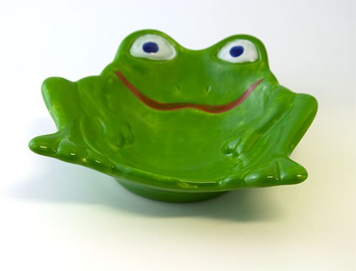 Kleine Frosch-Schale